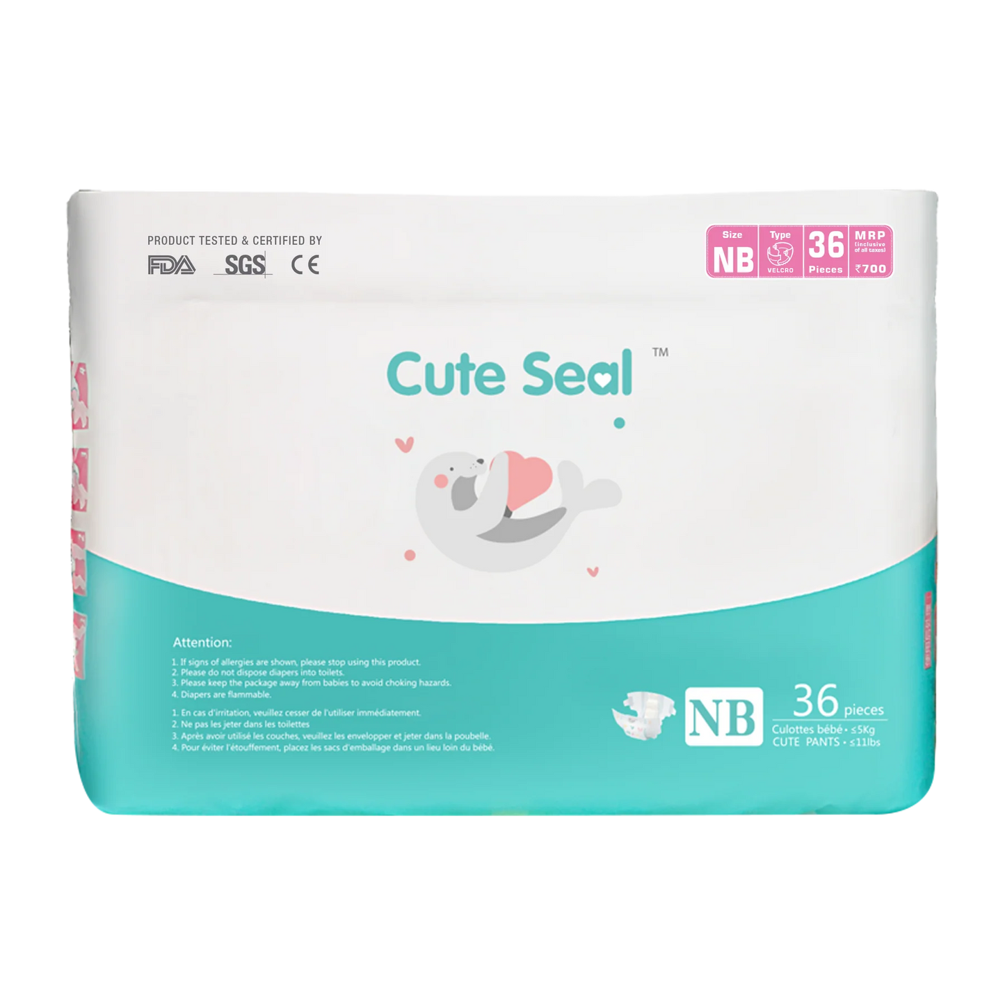 Cute Seal - Canadian Premium Baby Diapers