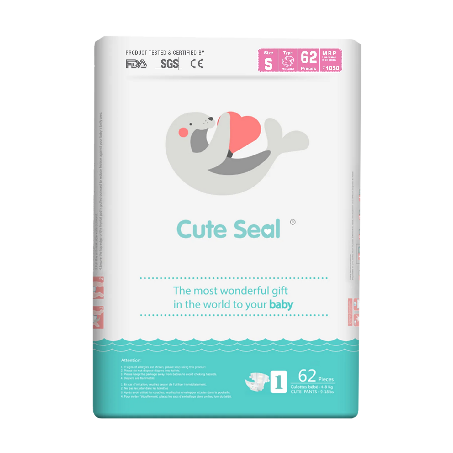 Cute Seal - Canadian Premium Baby Diapers