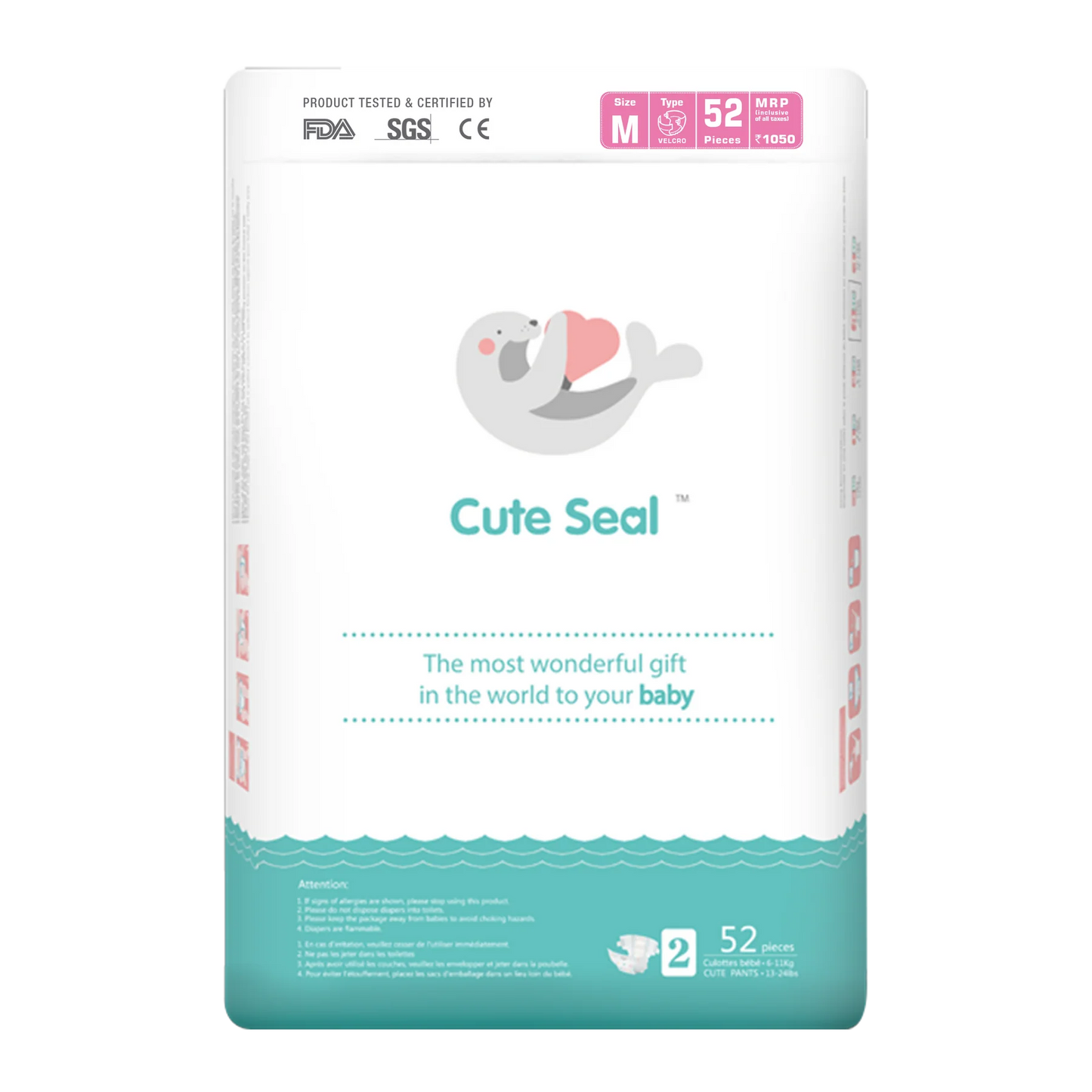 Cute Seal - Canadian Premium Baby Diapers