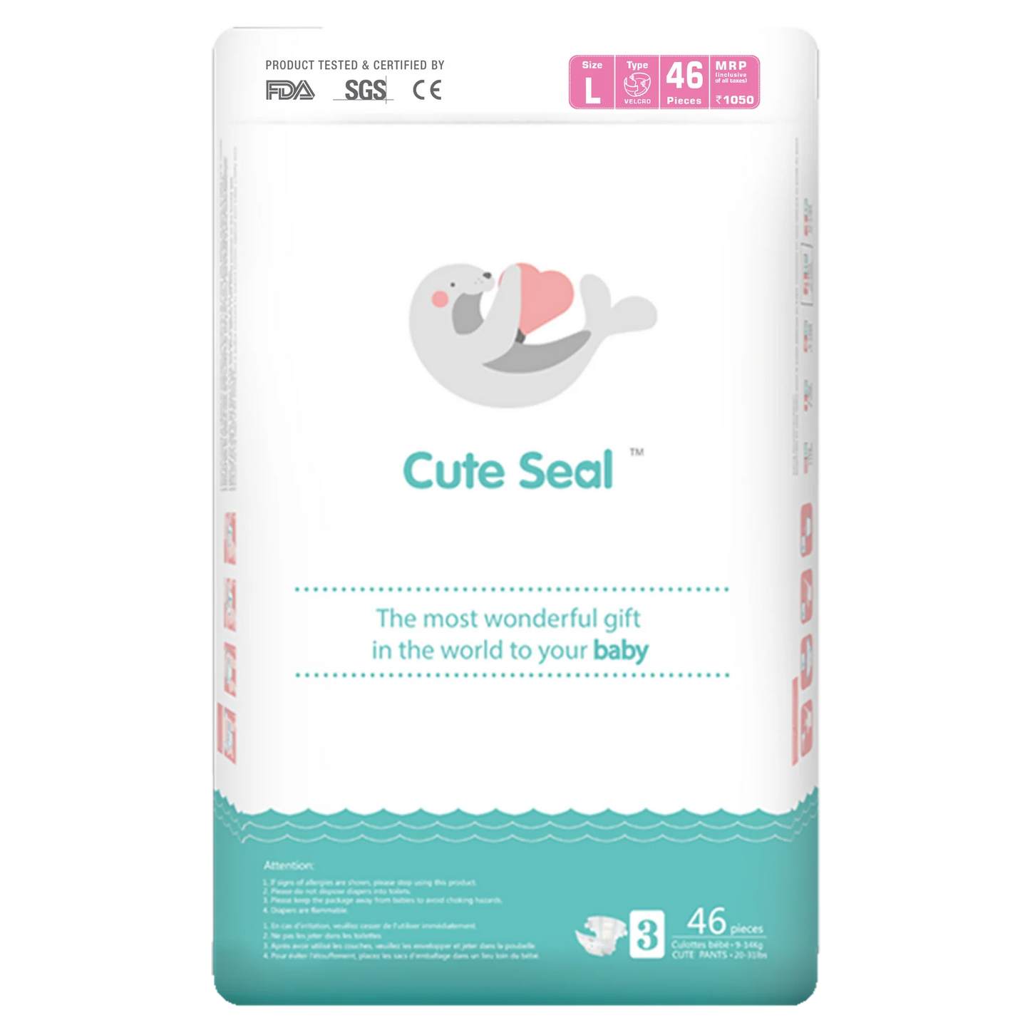 Cute Seal - Canadian Premium Baby Diapers