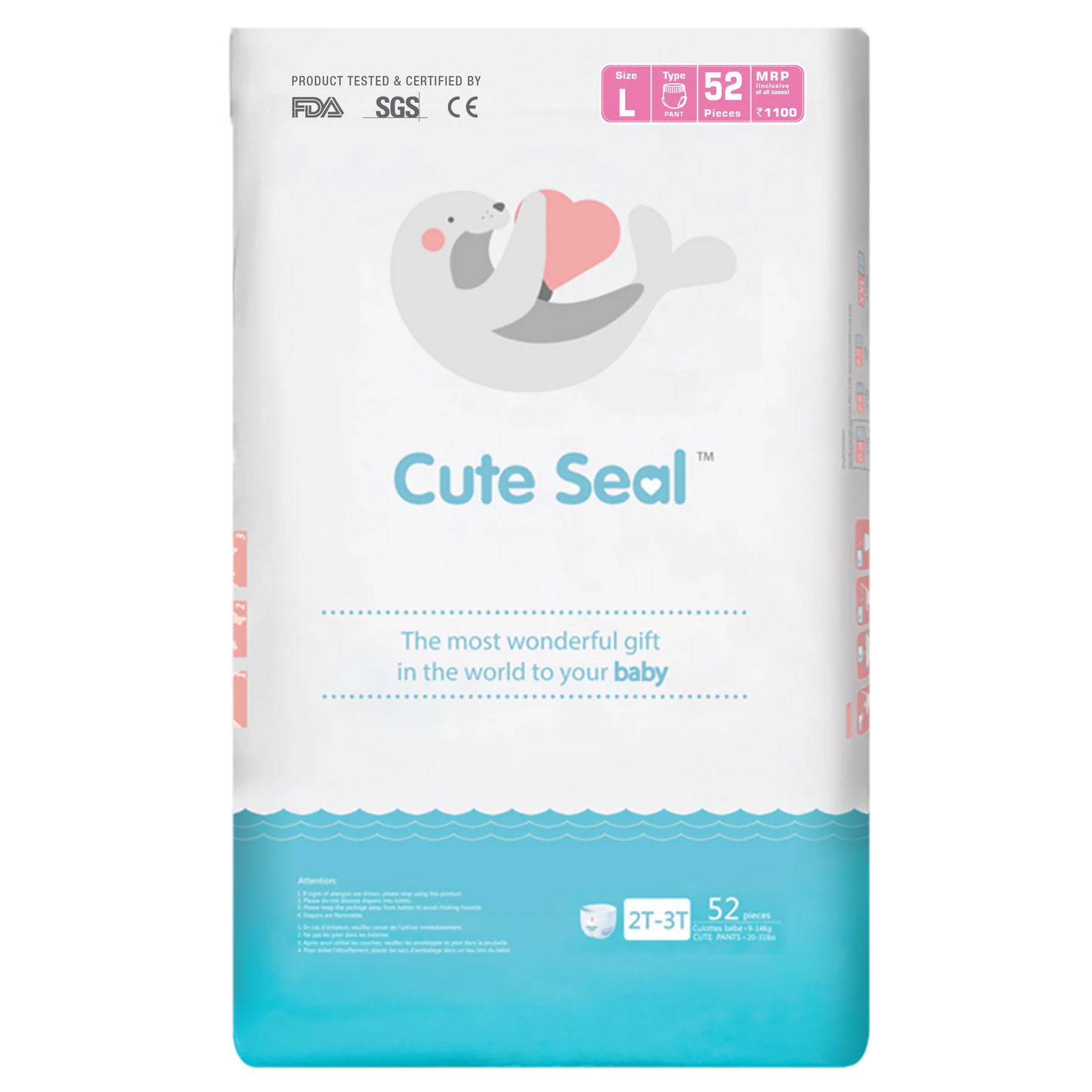 Cute Seal - Canadian Premium Baby Diapers