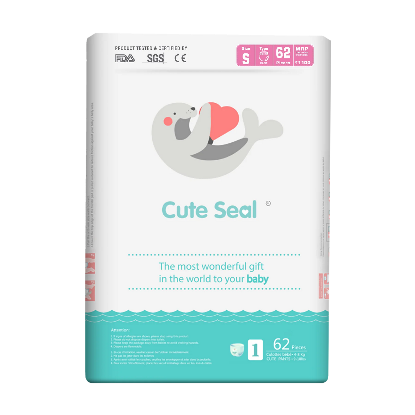 Cute Seal - Canadian Premium Baby Diapers